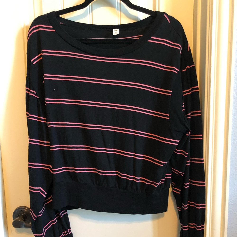 Pink and Black Neiman Marcus Sweatshirt